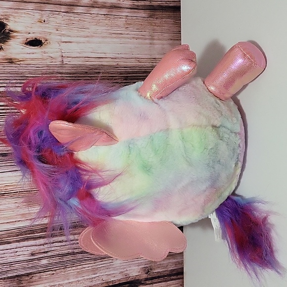 Zuru Rainbocorns Wild Heart Surprise Unicorn Rainbow Cat Plush Stuffed Toy Wings - Picture 9 of 11